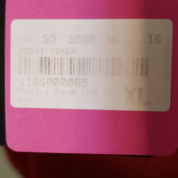 Red mesh Save The Queen top - Picture 3 of 12